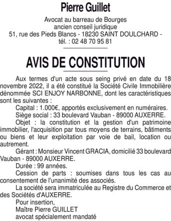 Contenu publication