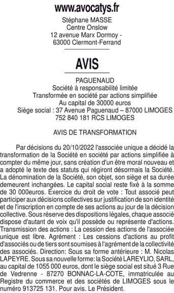 Contenu publication