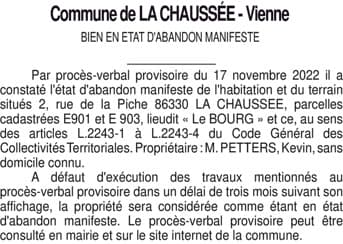 Contenu publication