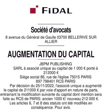 Contenu publication