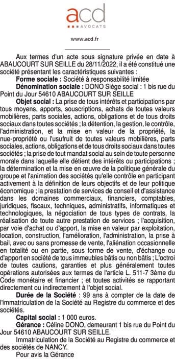 Contenu publication