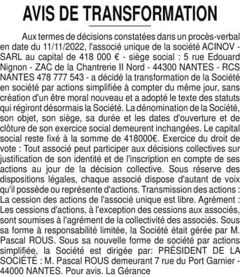 Contenu publication