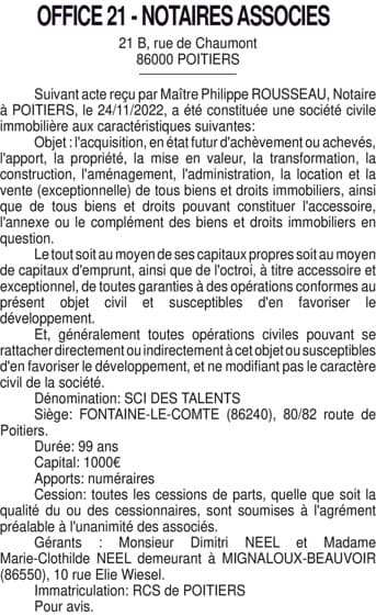 Contenu publication