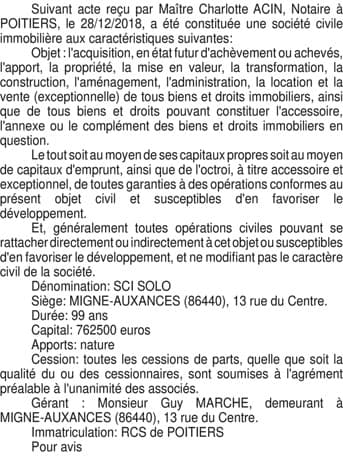 Contenu publication
