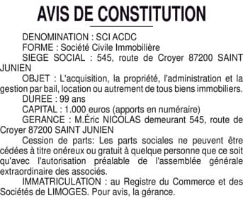 Contenu publication
