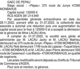 Contenu publication