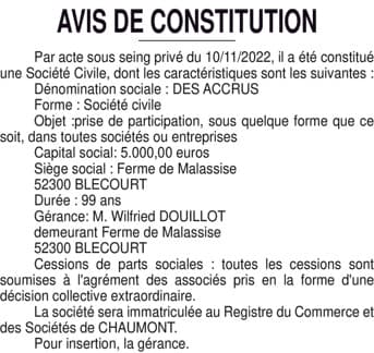 Contenu publication