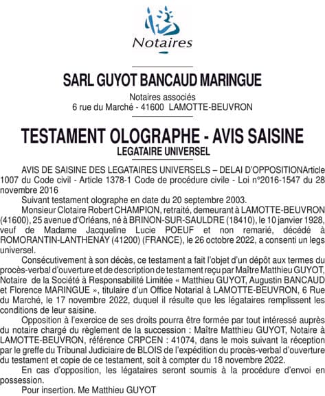 Contenu publication
