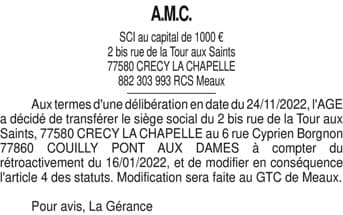 Contenu publication