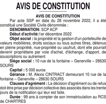 Contenu publication