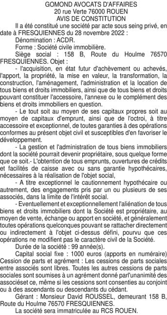 Contenu publication