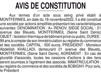 Contenu publication