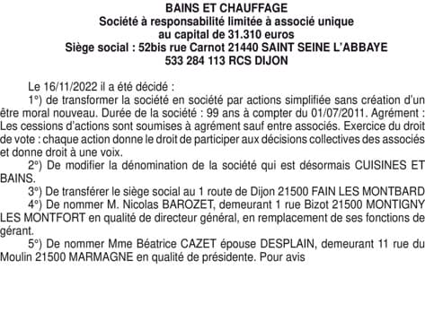Contenu publication