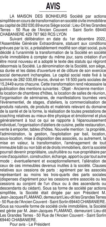 Contenu publication