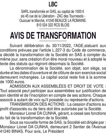 Contenu publication