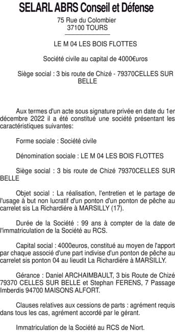 Contenu publication