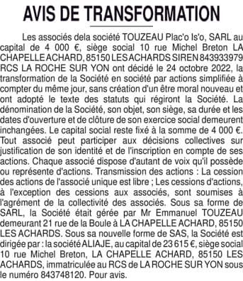 Contenu publication