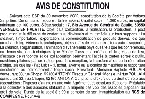 Contenu publication