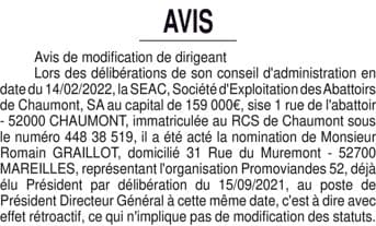 Contenu publication