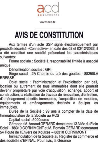 Contenu publication