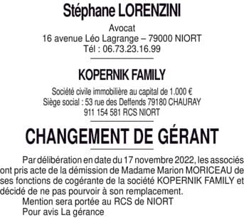 Contenu publication