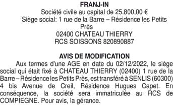 Contenu publication