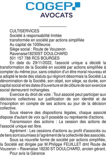 Contenu publication