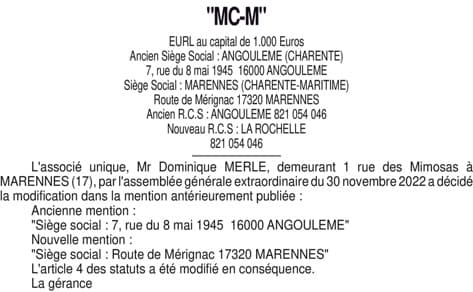 Contenu publication