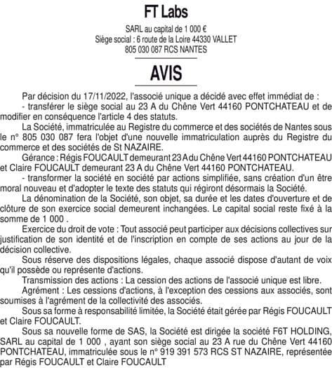 Contenu publication