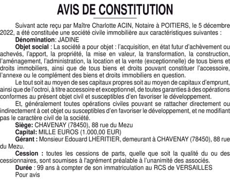 Contenu publication