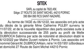 Contenu publication