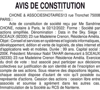 Contenu publication
