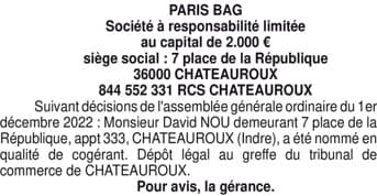 Contenu publication