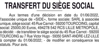 Contenu publication