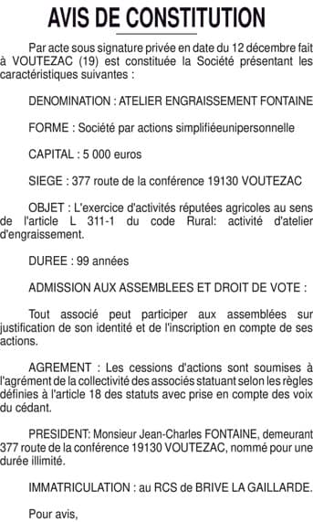 Contenu publication