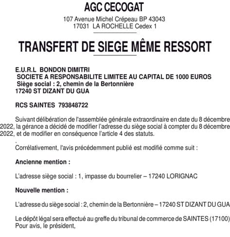 Contenu publication