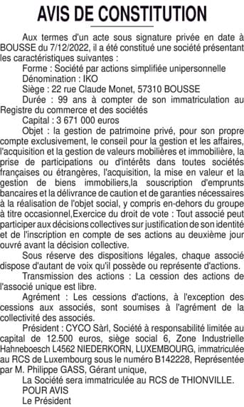 Contenu publication