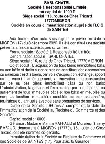 Contenu publication