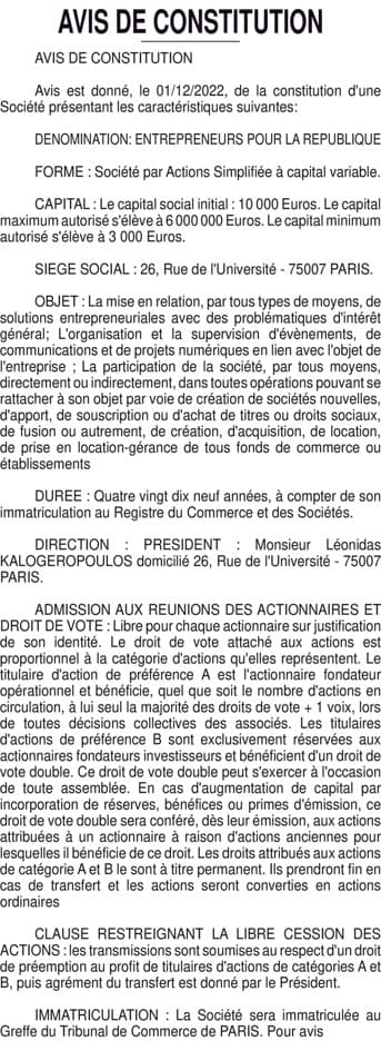 Contenu publication