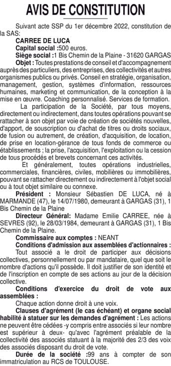 Contenu publication