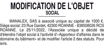 Contenu publication
