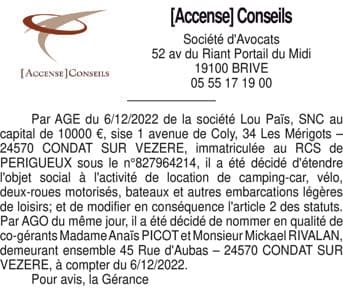Contenu publication