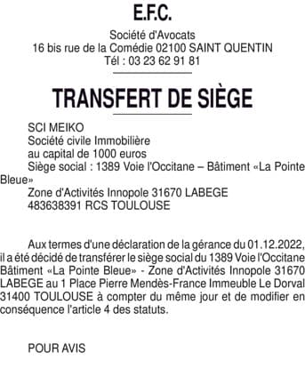 Contenu publication
