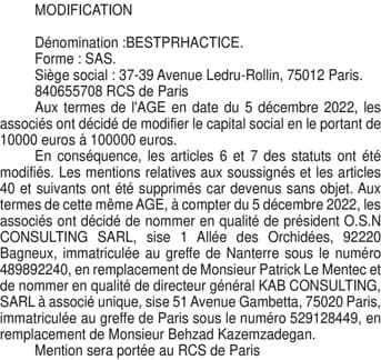 Contenu publication