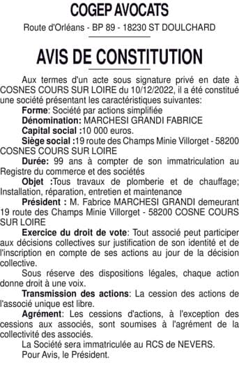 Contenu publication