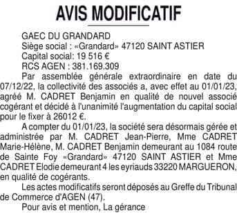 Contenu publication