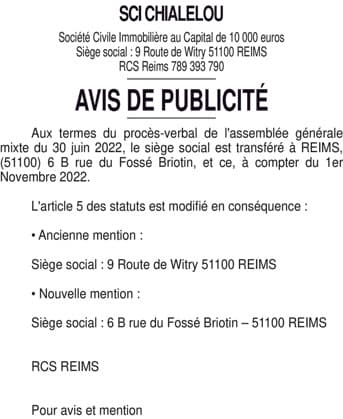 Contenu publication