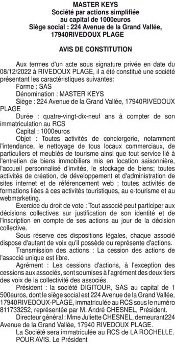 Contenu publication