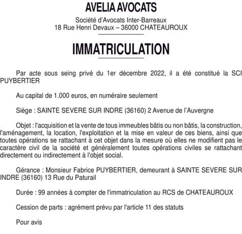 Contenu publication