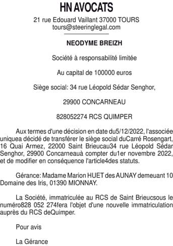 Contenu publication